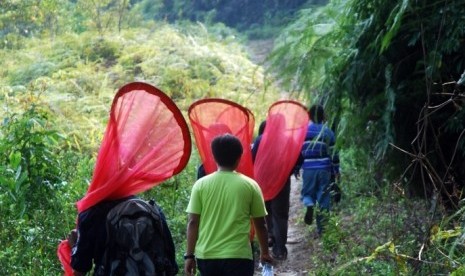 HIMAKOVA menyusuri hutan.