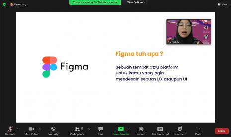 Himpunan Mahasiswa prodi Sistem Informasi (Himsi) Universitas BSI (Bina Sarana Informatika) kampus Pontianak, melangsungkan workshop penggunaan tools Figma dengan menggandeng salah satu alumnus yang mahir dibidang desain UI/UX.