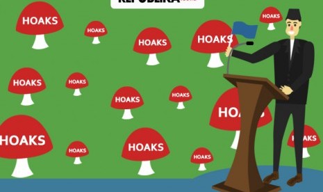 Hoaks (ilustrasi)