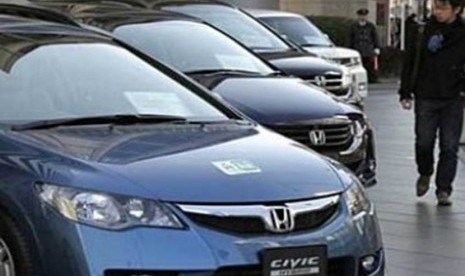  Honda Civic Hybrid salah satu varian mobil andalan Honda (ilustrasi).