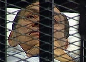 Hosni Mubarak di Persidangan