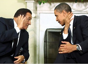 Hosni Mubarak-Obama