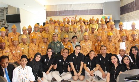 Hotel Dafam Teraskita mengundang 71 veteran makan siang bersama.