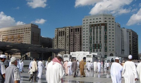 Hotel di kota Madinah.