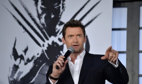 Hugh Jackman, salah satu pria yang pernah didiagnosa dengan kanker kulit.