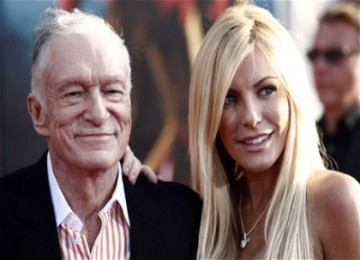 Hugh Hefner dan Crystal Harris