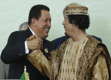 Hugo Chavez-Khadafi