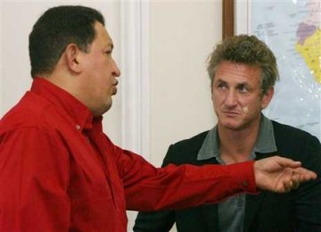 Hugo Chavez-Sean Penn 