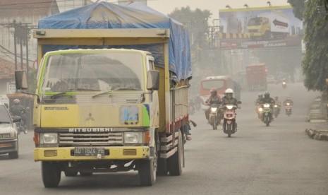 Hujan abu vulkanik Gunung Kelud hingga ke Ungaran