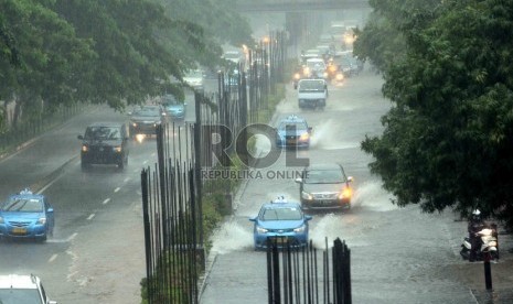 Badan Meteorologi, Klimatologi dan Geofisika (BMKG) menyebutkan beberapa wilayah di Indonesia pada Selasa berpotensi mengalami hujan lebat yakni lebih dari 50 milimeter. (ilustrasi).