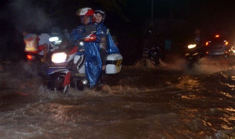 Banjir Tangsel (ilustrasi)