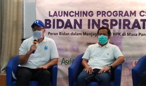 Human Initiative bekerja sama dengan Kimia Farma dan Kita Bisa Launching Program Bidan Inspiratif di Masa Pandemi, Sabtu (25/7).