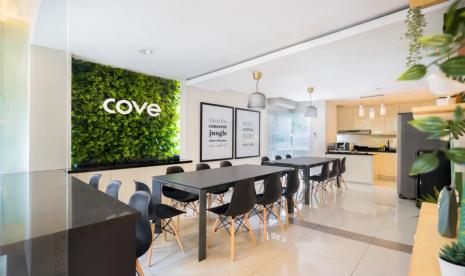 Hunian dengan konsep co-living yang diusung Cove.