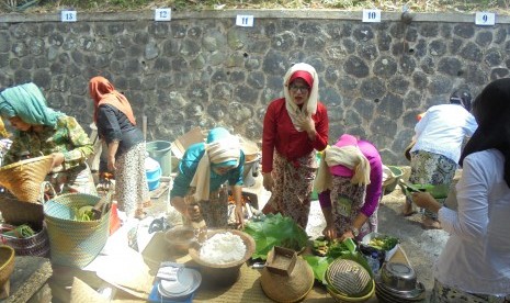 HUT PurwSuasana Lomba Masak dalam rangka HUT Purwakarta ke-49. Foto: Ita Nina Winarsih/Republika