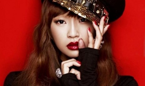 Hyorin salah satu vokalis Sistar