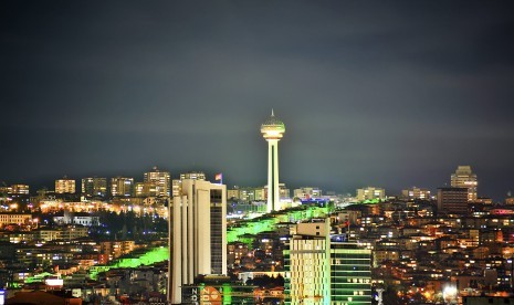 Turkish capital, Ankara.