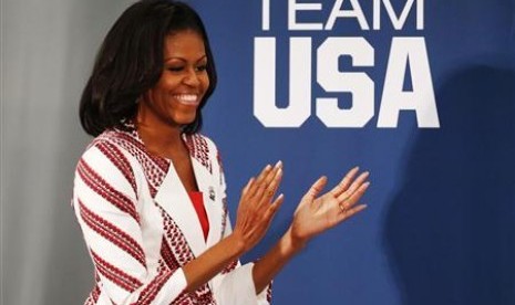 Ibu Negara Amerika Serikat, Michelle Obama.