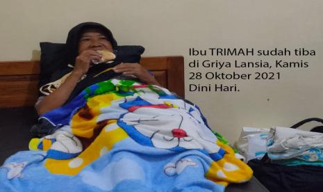 Ibu Trimah (65) dititipkan ketiga anak kandungnya kepada Panti Jompo di Griya Lansia Husnul Khatimah, Wajak, Kabupaten Malang, Jawa Timur. Kabar itu viral setelah surat pernyataan ketiga anaknya untuk menitipkan ibunya ke panti jompo tersebar di dunia maya.