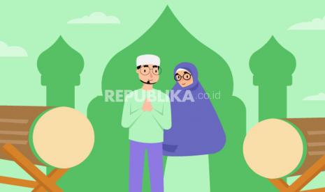 Idul fitri (ilustrasi)