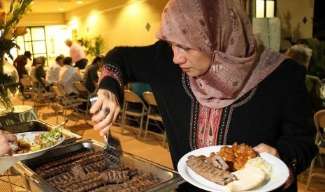 Ifthar bersama Muslim Fresno