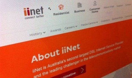 iiNet belum mampu merinci para pelanggan yang terdampak kapan layanan internetnya kembali normal. 