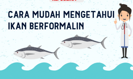 Ikan berformalin.