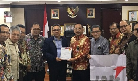 Ikatan Alumni Program Habibie (IABIE) bersilaturahim dengan Ketua MPR, Zulkifli Hasan.