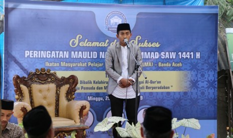 Ikatan Masyarakat Pelajar Matangkuli (Impelma) Banda Aceh menggelar peringatan maulid Nabi Muhammad SAW.