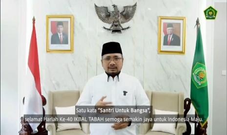 Menteri Agama, Yaqut Cholil Qaumas, mengajak  alumni Tarbiyatut Tholabah untuk membangun bangsa dan negara 