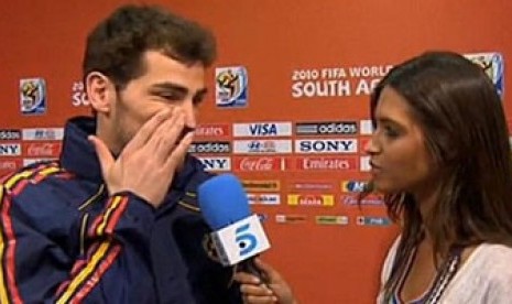 Iker Casillas dan Sara Carbonero