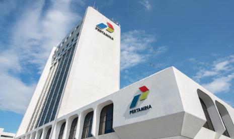 Kantor pusat PT Pertamina di Gambir, Jakarta Pusat.