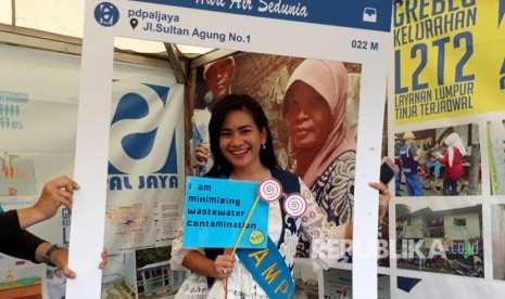 Ikke Nurjanah, figur publik yang didapuk sebagai Duta Sanitasi oleh Pokja Air Minum dan Penyehatan Lingkungan (AMPL).