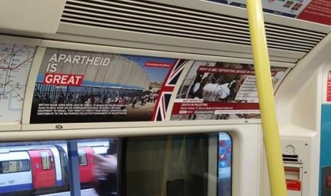 Kereta bawah tanah London, Inggris.