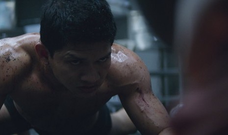 Iko Uwais di film Mile 22.