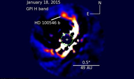 ilmuwan mengklaim menyaksikan kelahiran planet yang mirip seperti Jupiter