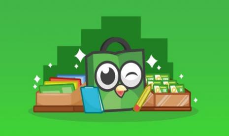 Salah satu pasar daring atau marketplace, Tokopedia memastikan bahwa mereka hanya menerima penjual asal Indonesia. Hampir 100 persen penjual di situsnya, merupakan pelaku usaha mikro, kecil, dan menengah (UMKM) lokal. (Ilustrasi Aplikasi Tokopedia)