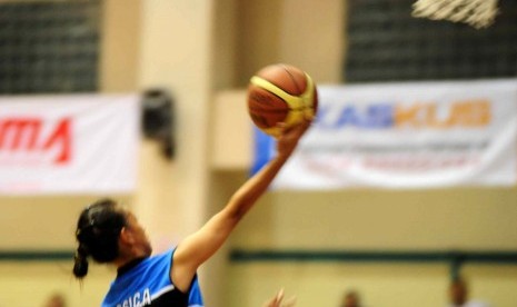 Ilustrasi basket putri