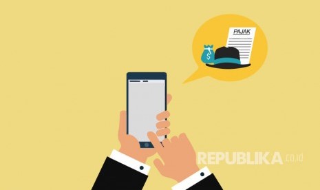 Ilustrasi Bayar Pajak Online