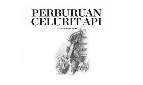 Ilustrasi cerpen Perburuan Celurit Api