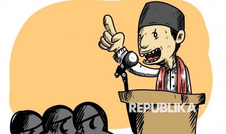 Pemberian Sertifikat Dai Harus dari Lembaga Independen. Ilustrasi Dai