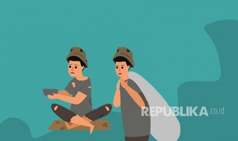 Hadits tentang Ridha Allah pada Kaum Dhuafa. Ilustrasi Dhuafa