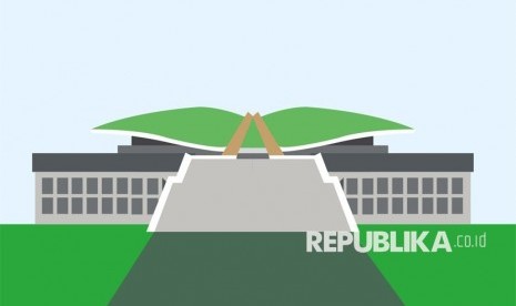 Ilustrasi Gedung DPR