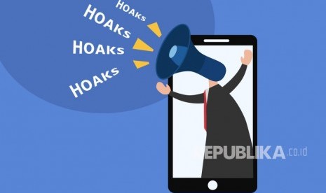 Ilustrasi hoaks. Polisi memastikan isu penculikan anak di Singkawang ialah kabar bohong alias hoaks.