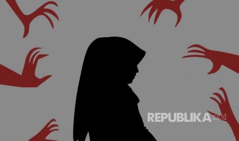 Video Mahasiswi Berjilbab Diejek Gerombolan Hindu Sayap Kanan Viral. Foto:  Ilustrasi Islamofobia