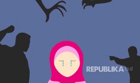 60 Persen Remaja Muslim Massachusetts Alami Perundungan. Ilustrasi Islamofobia