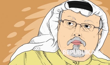 Ilustrasi Jamal Khashoggi