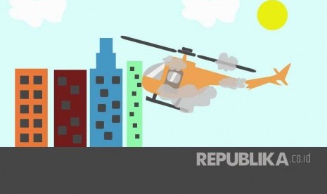 Ilustrasi Kecelakaan Helikopter