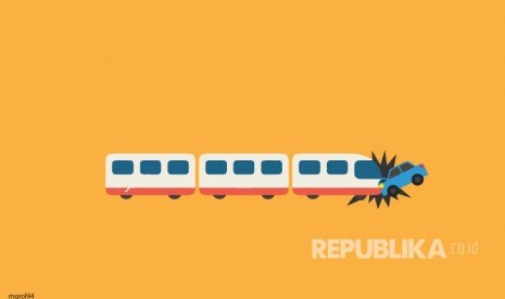  Ilustrasi Kecelakaan Kereta