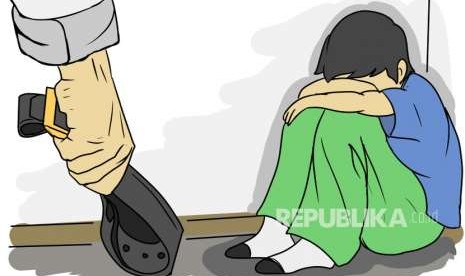 Komisioner KPAI Sebut Kekerasan di Pesantren Tinggi. Foto: Ilustrasi Kekerasan Anak