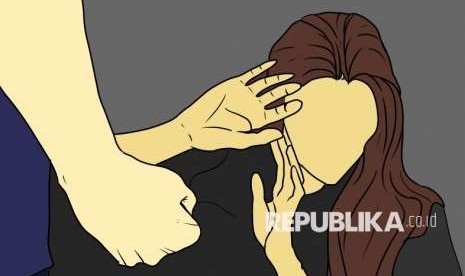 Ilustrasi Kekerasan terhadap perempuan. 